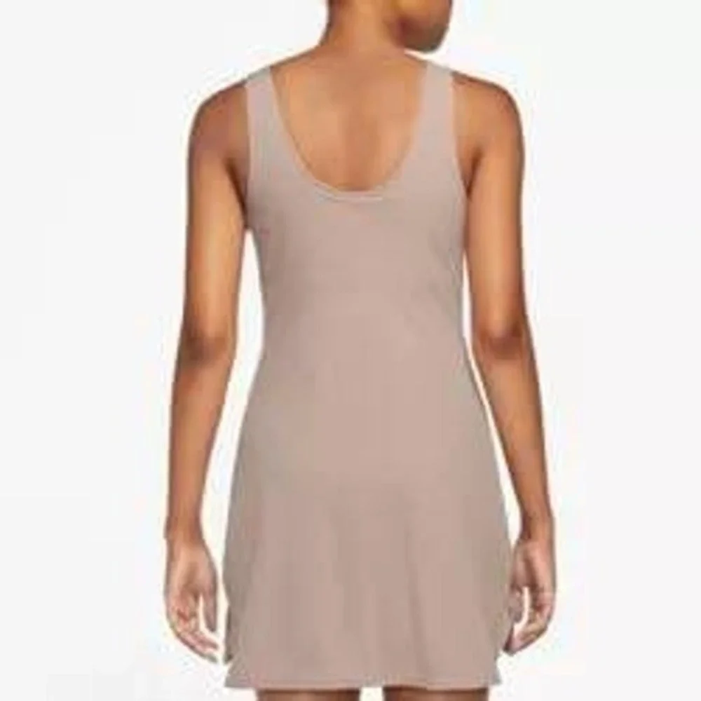 NWT‎ Nike Dri-FIT Bliss Women's Training Dress - Diffused Taupe (Medium)